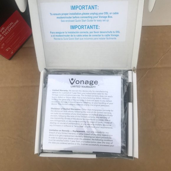 Motorola Other Motorola Vonage 3 Handset Whole House Phone Kit